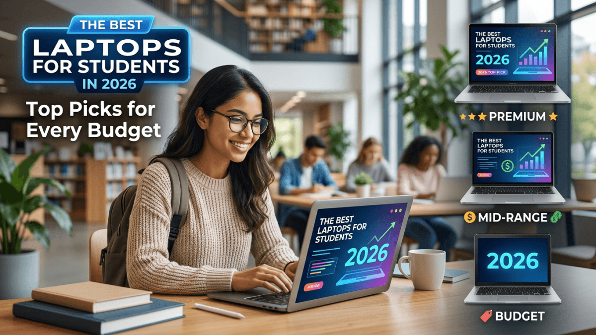 The Best Laptops for Students in 2026: Top Picks for Every Budget