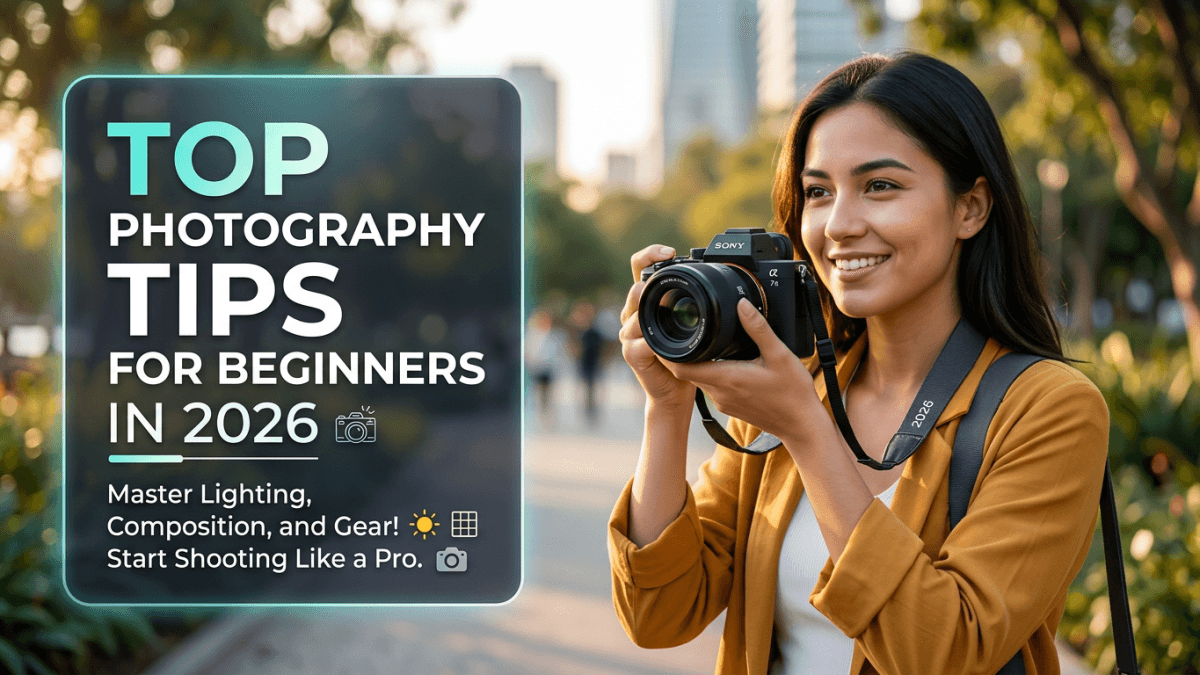 Top Photography Tips for Beginners in 2026