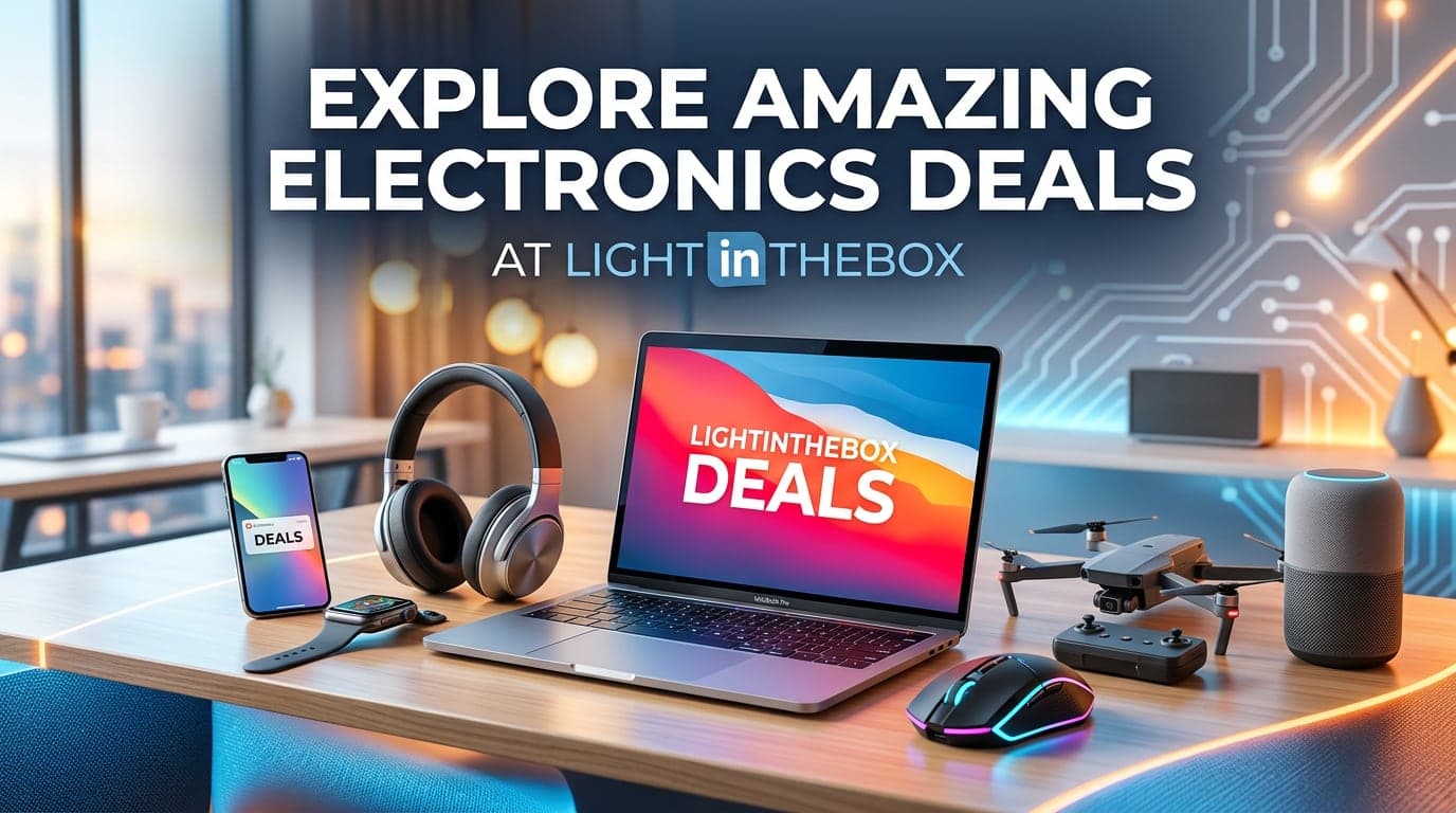 Explore Amazing Electronics Deals at Lightinthebox