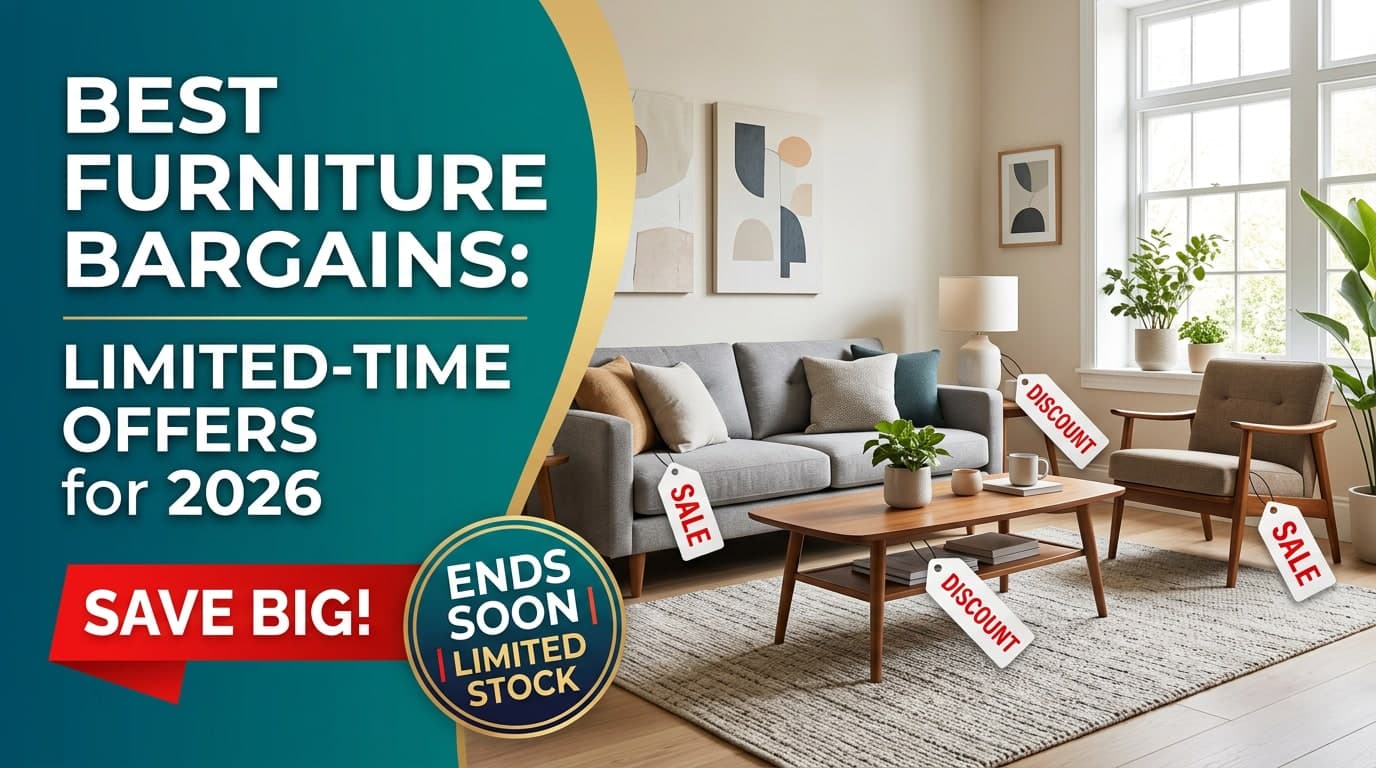 Best Furniture Bargains: Limited-Time Offers for 2026