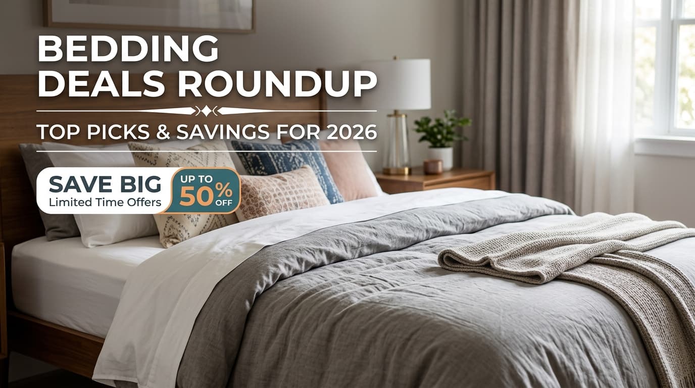 Bedding Deals Roundup: Top Picks and Savings for 2026