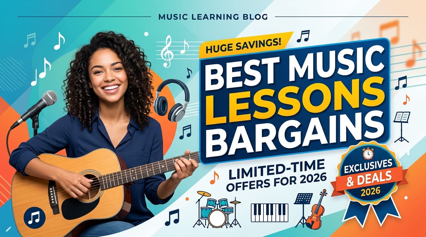 Best Music Lessons Bargains: Limited-Time Offers for 2026