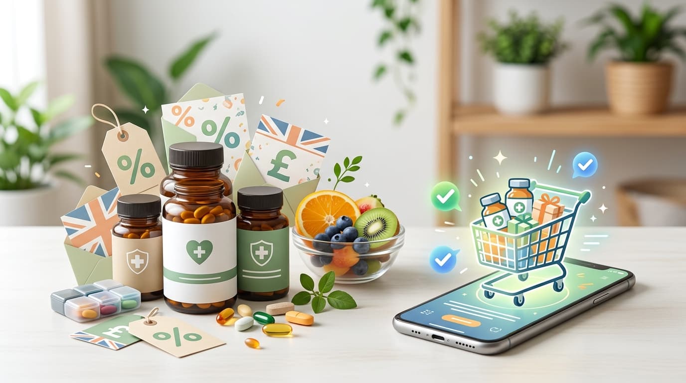 Boost Your Well-being: Top Vitamin Discounts & Promo Offers in the UK for 2026
